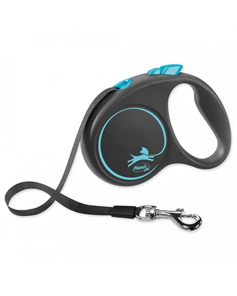 FLEXI Black Design S do 15kg, 5m páska - modré