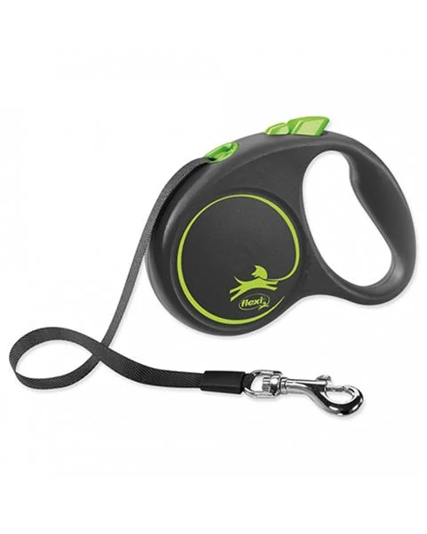 FLEXI Black Design L do 50kg, 5m páska - zelené