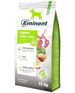 EMINENT Dog Puppy Lamb & Rice, 15kg 