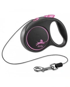 FLEXI Black Design M do 20kg, 5m lanko - ružové