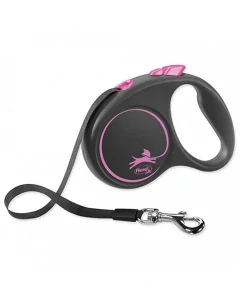 FLEXI Black Design L do 50kg, 5m páska - ružové