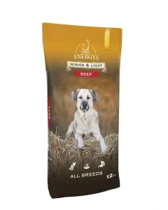 ENERGYS Dog Senior & Light All Breeds Beef, 12kg 