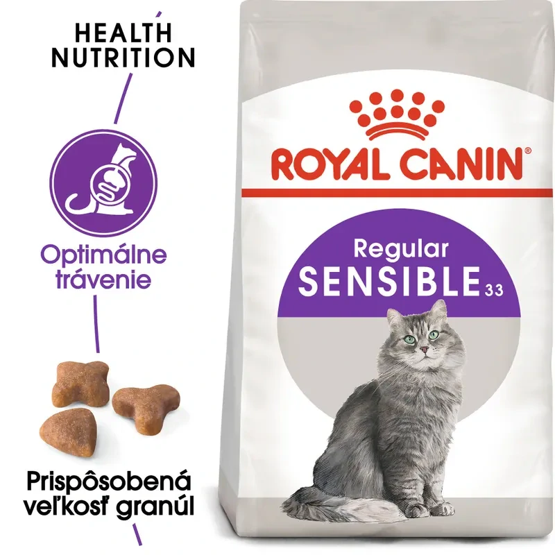ROYAL CANIN Sensible Granule pre mačky s citlivým trávením, 400g