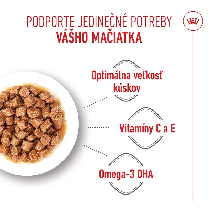 ROYAL CANIN Kitten Gravy Kapsička pre mačiatka v šťave, 85g