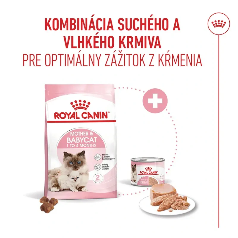 ROYAL CANIN MOTHER & BABYCAT MOUSSE Konzerva, 195g