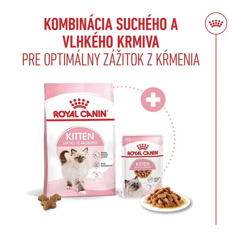 ROYAL CANIN Kitten Granule pre mačiatka v ich druhej fáze rastu, 400g