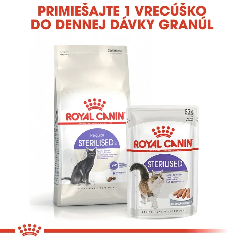 ROYAL CANIN Sterilised Granule pre dospelé kastrované mačky, 400g